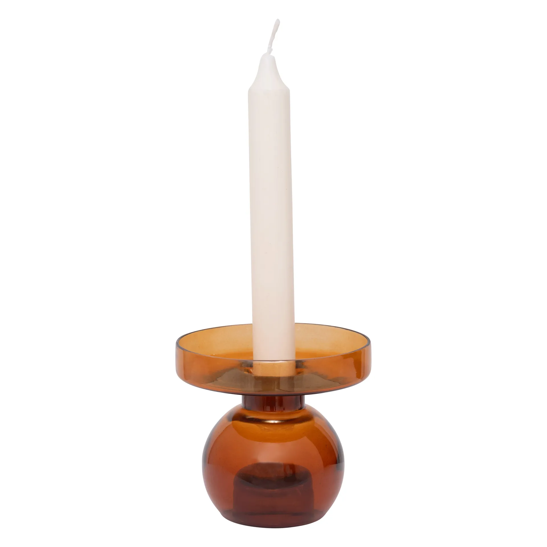 Both Sides waxinelichtjeshouder/kandelaar Ø11 cm, Apricot orange URBAN NATURE CULTURE