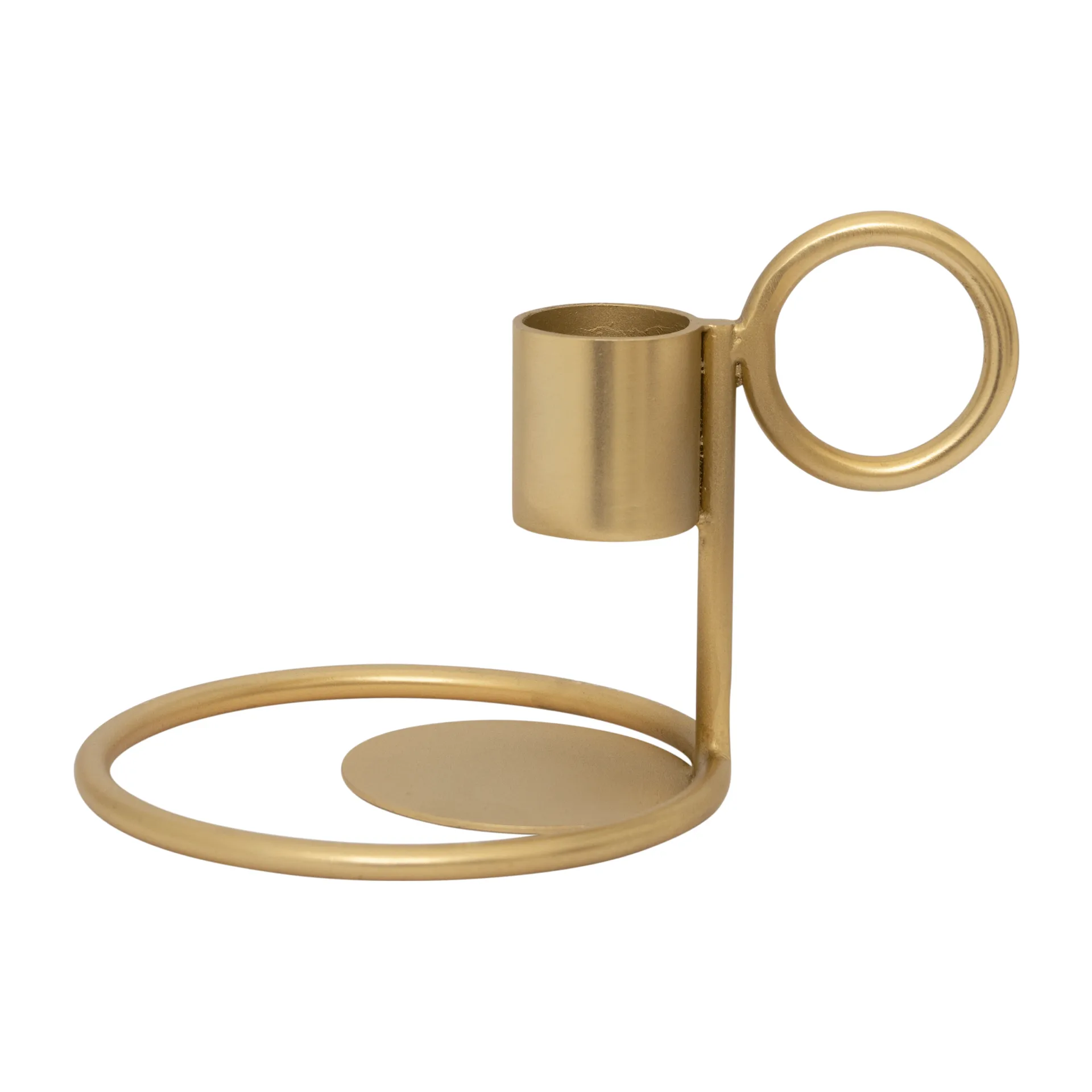 Double Ring kandelaar Ø9 cm, Gold URBAN NATURE CULTURE