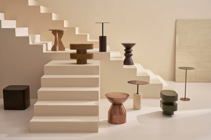 Evan bijzettafel 34 cm, Brown URBAN NATURE CULTURE