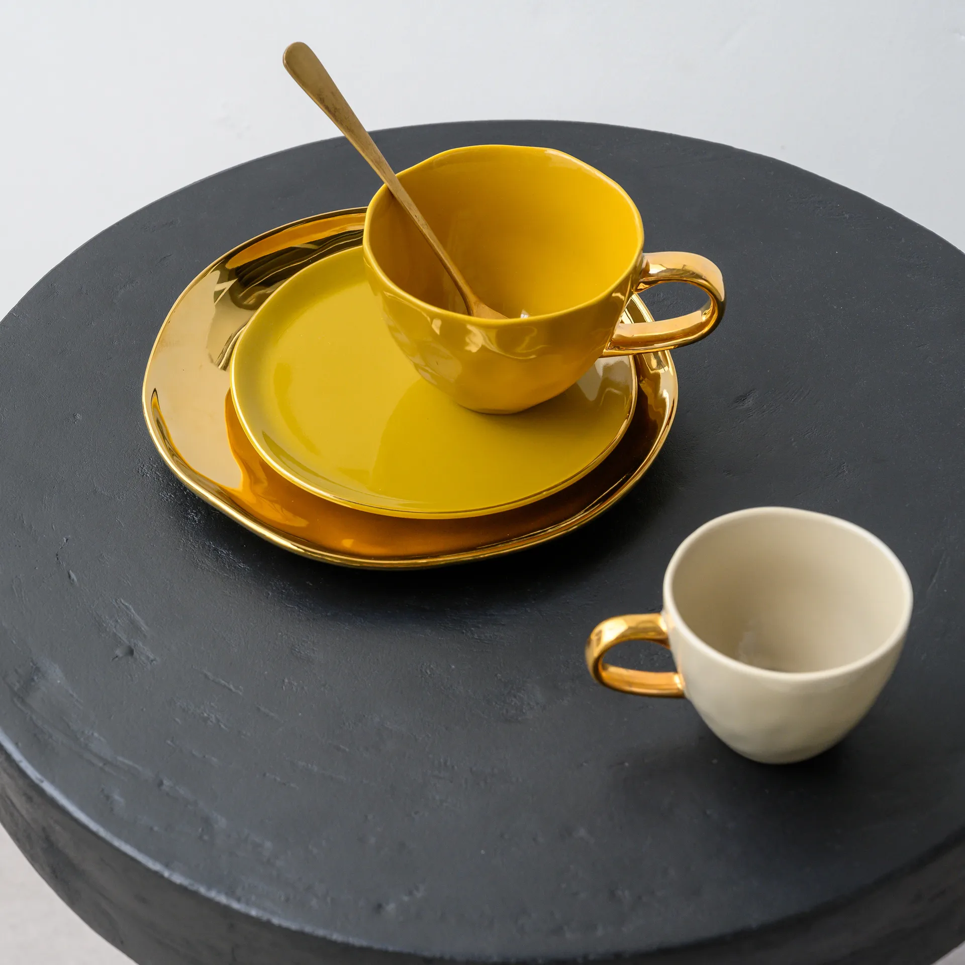 Good Morning bord 17 cm, Amber green URBAN NATURE CULTURE