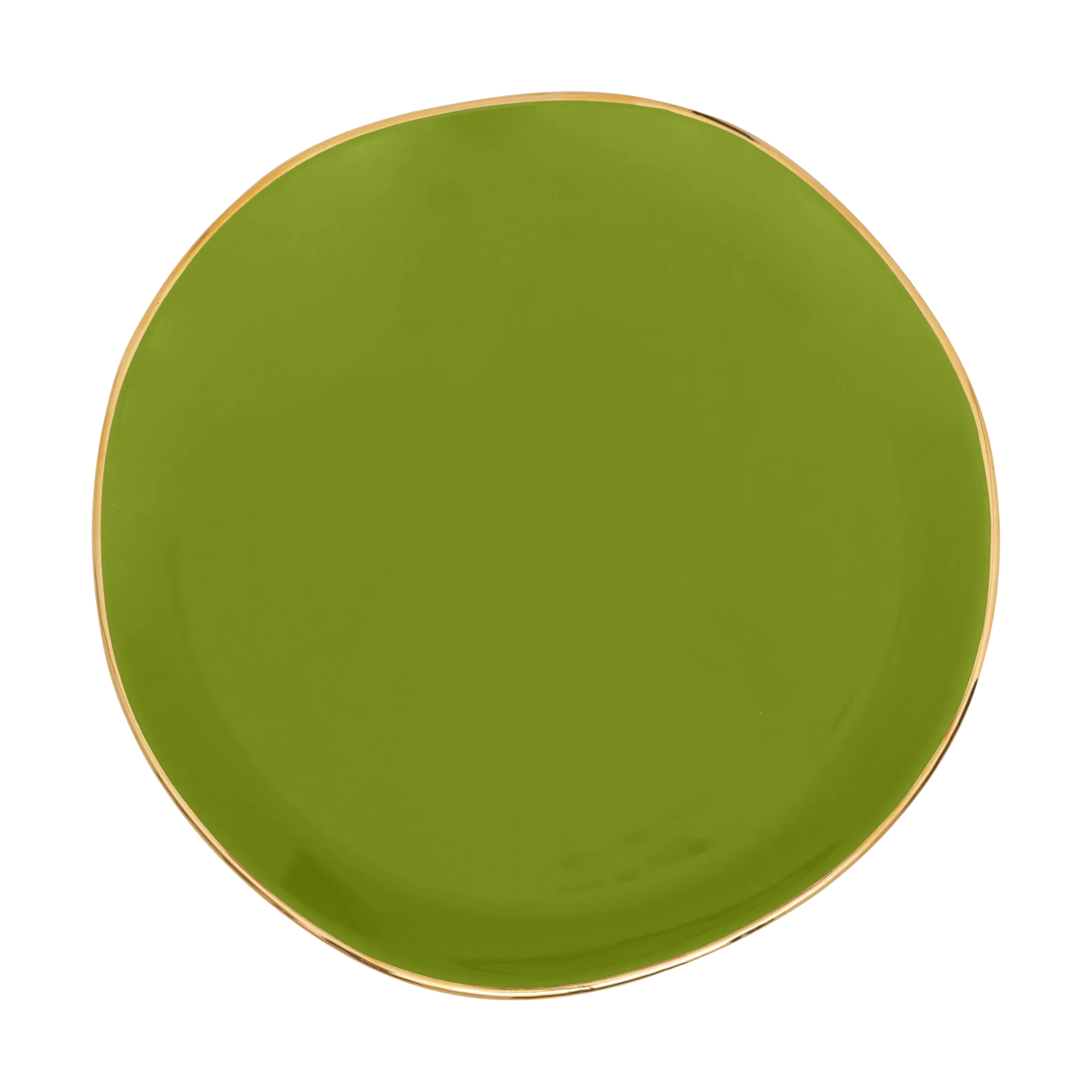 Good Morning bord 17 cm wit, Evergreen sprig URBAN NATURE CULTURE