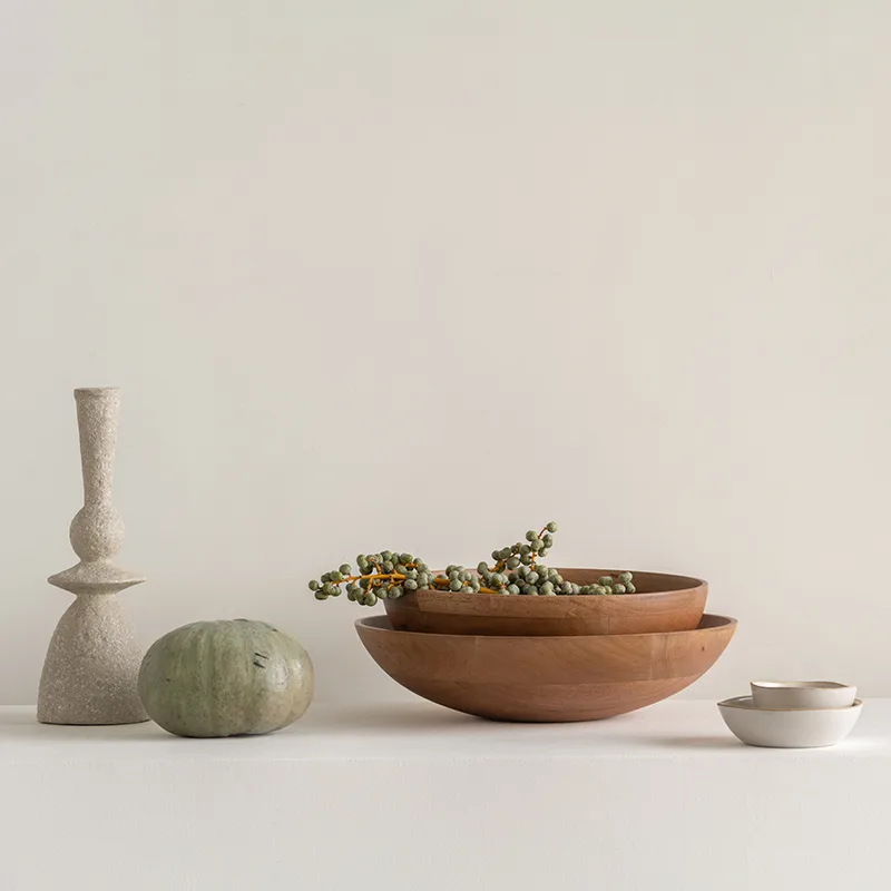 Havre saladeschaal Ø33 cm, Mango wood URBAN NATURE CULTURE