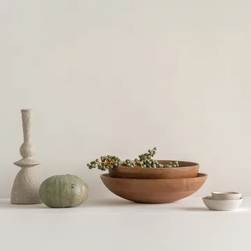 Havre saladeschaal Ø33 cm - Mango wood - URBAN NATURE CULTURE