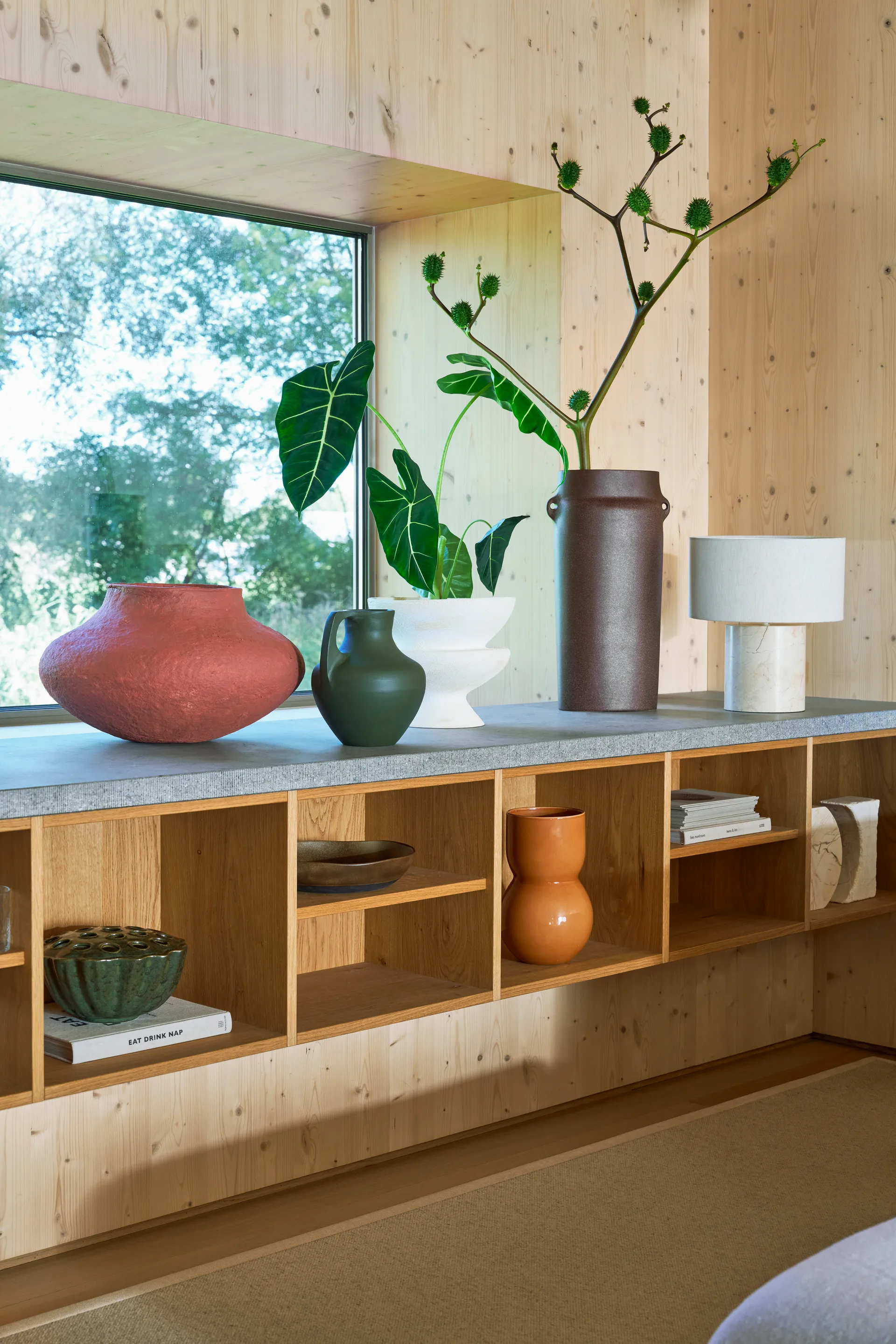 Nea vaas Ø24 cm, Green URBAN NATURE CULTURE