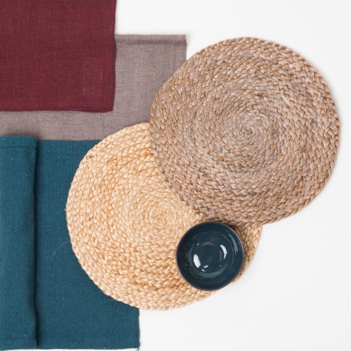 Placemat jute Ø 30 cm, Natuur URBAN NATURE CULTURE