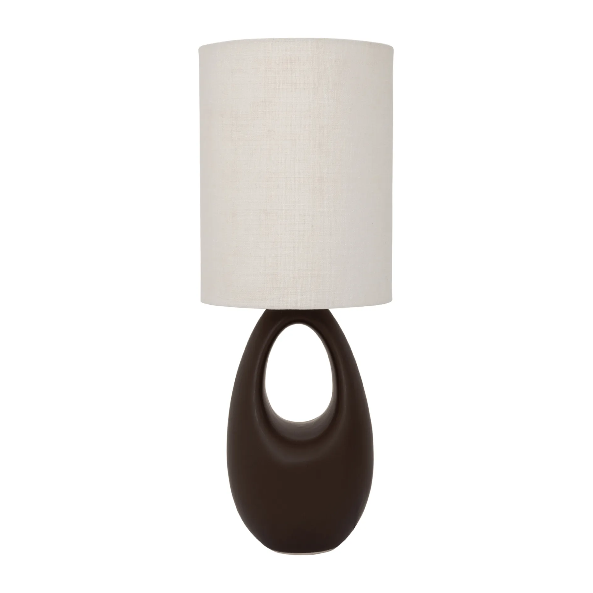 Re-discover tafellamp L 60 cm, Caraf-natural (brown-white) URBAN NATURE CULTURE