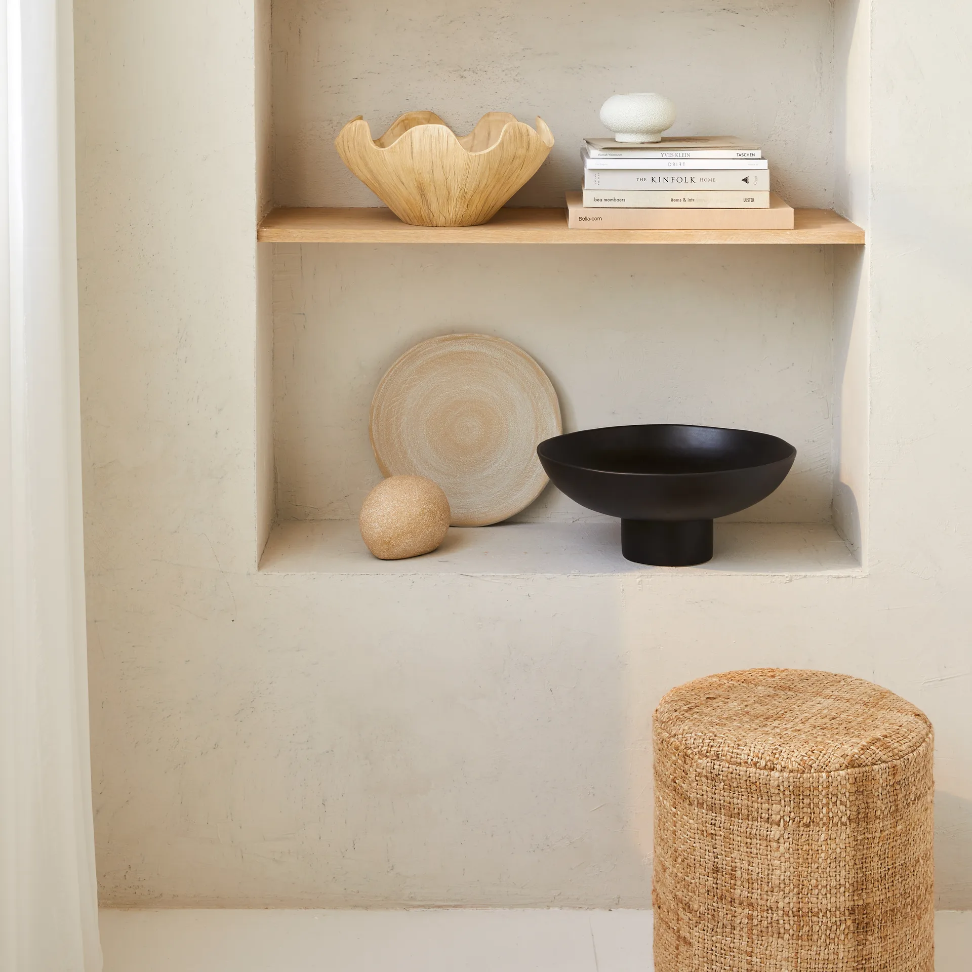 Shibui decoratieschaal Ø32 cm, Fog URBAN NATURE CULTURE