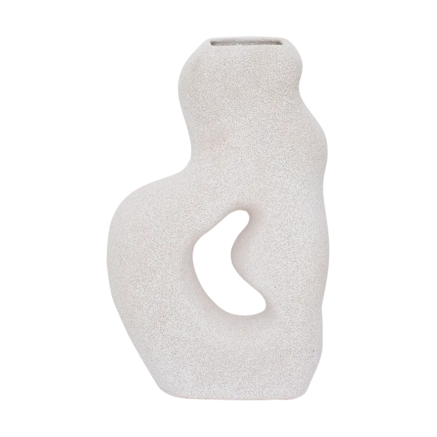 Somme vaas 30 cm, White URBAN NATURE CULTURE