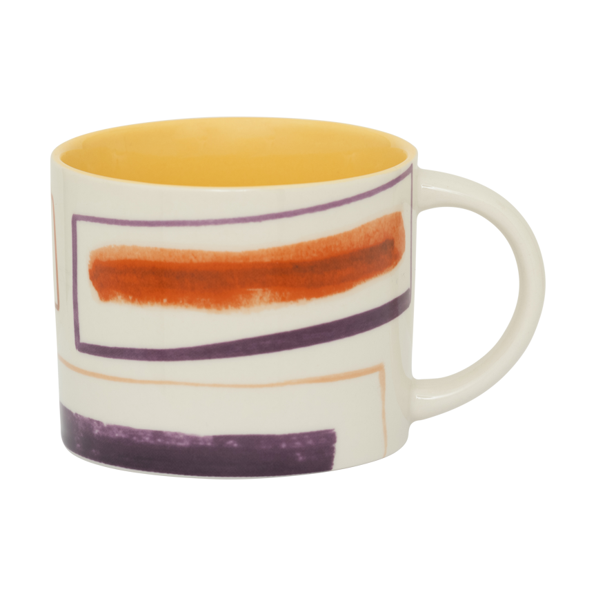 URBAN NATURE CULTURE Tazza mok 50 cl Flame | Scandinavisch Interieur | Koffiekoppen | Oranje