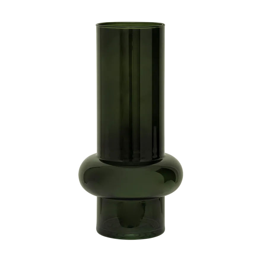 Tummy D vaas 31 cm, Riffle green URBAN NATURE CULTURE