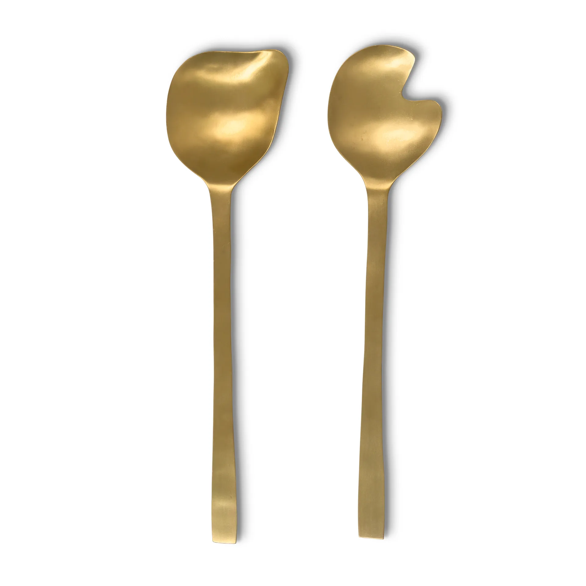 UNC saladebestek 2-delig, Messing URBAN NATURE CULTURE