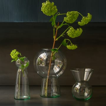 UNC vaas gerecycled glas L 24,9 cm - Helder - URBAN NATURE CULTURE