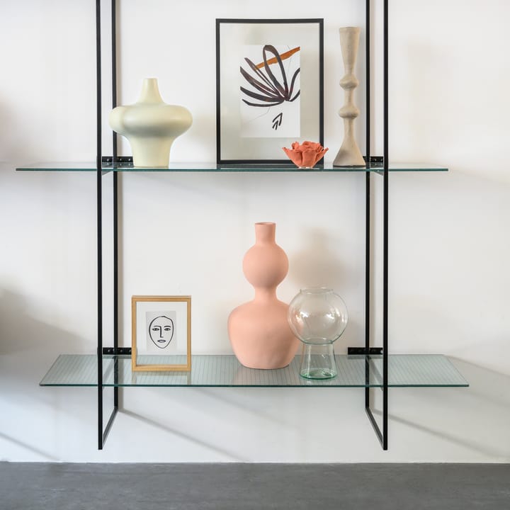 UNC vaas gerecycled glas L 24,9 cm, Helder URBAN NATURE CULTURE