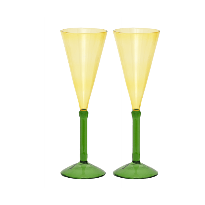 Urban Nature Culture geschenkset champagneglazen 2-pack - Pink - URBAN NATURE CULTURE