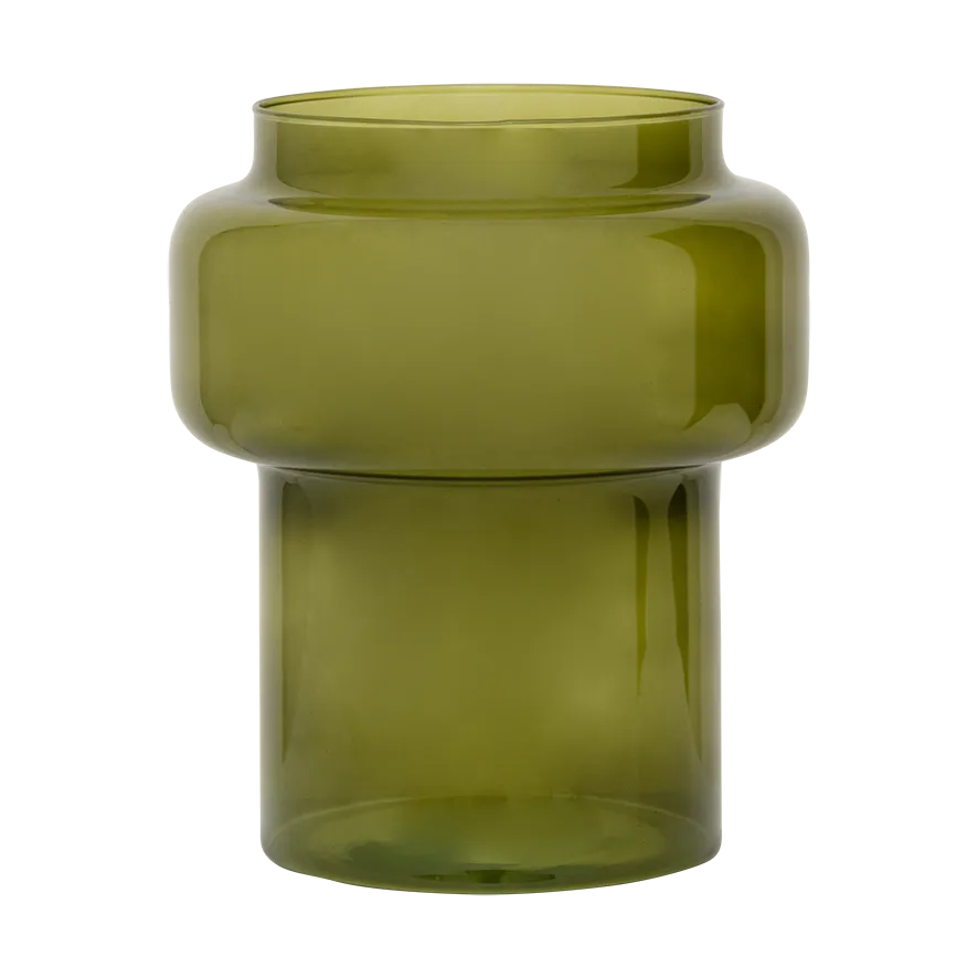 Vetro vaas 25 cm, Capulet olive URBAN NATURE CULTURE