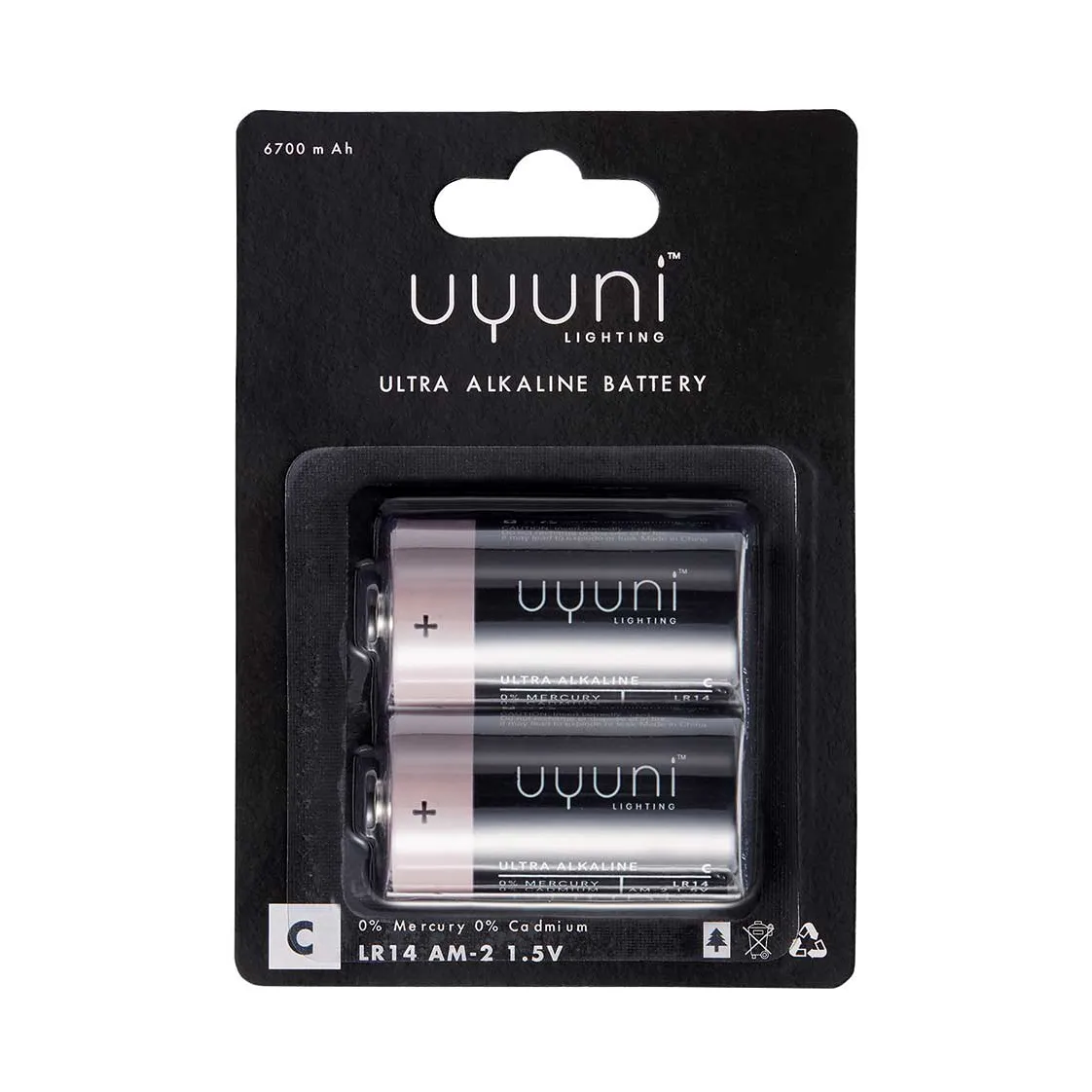 Uyuni Batterijen 2-pack, C Uyuni Lighting
