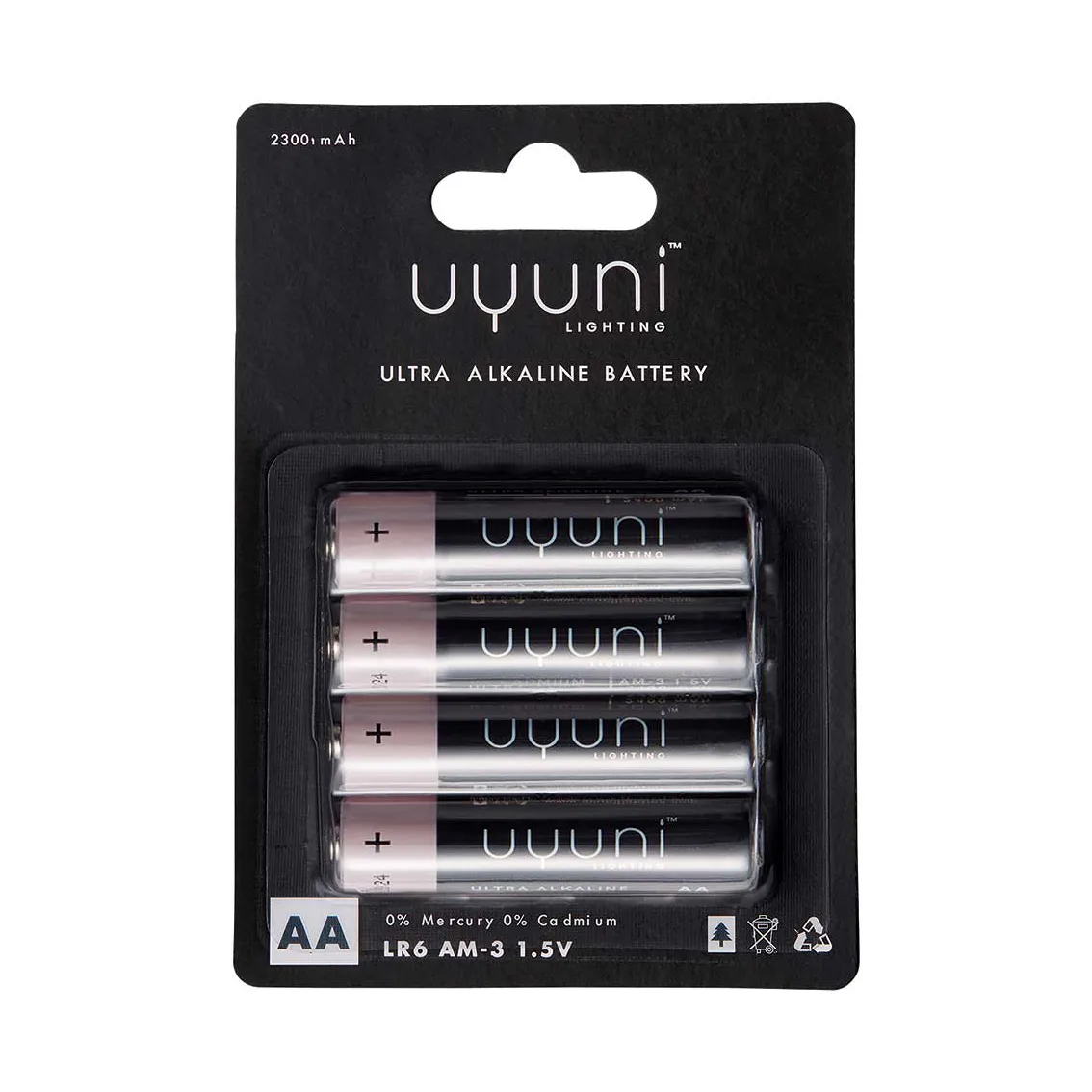 Uyuni Batterijen 4-pack, AA Uyuni Lighting