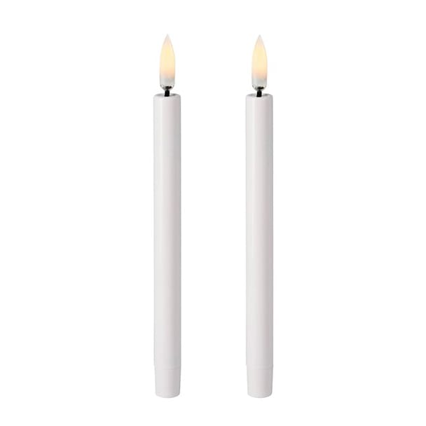 Uyuni Led Dinerkaarsen Mini wit Ø1,3 cm 2-pack, 13,8 cm Uyuni Lighting