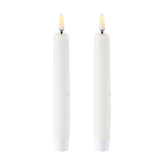 Uyuni Led Dinerkaarsen wit 2-pack - 15,5 cm - Uyuni Lighting