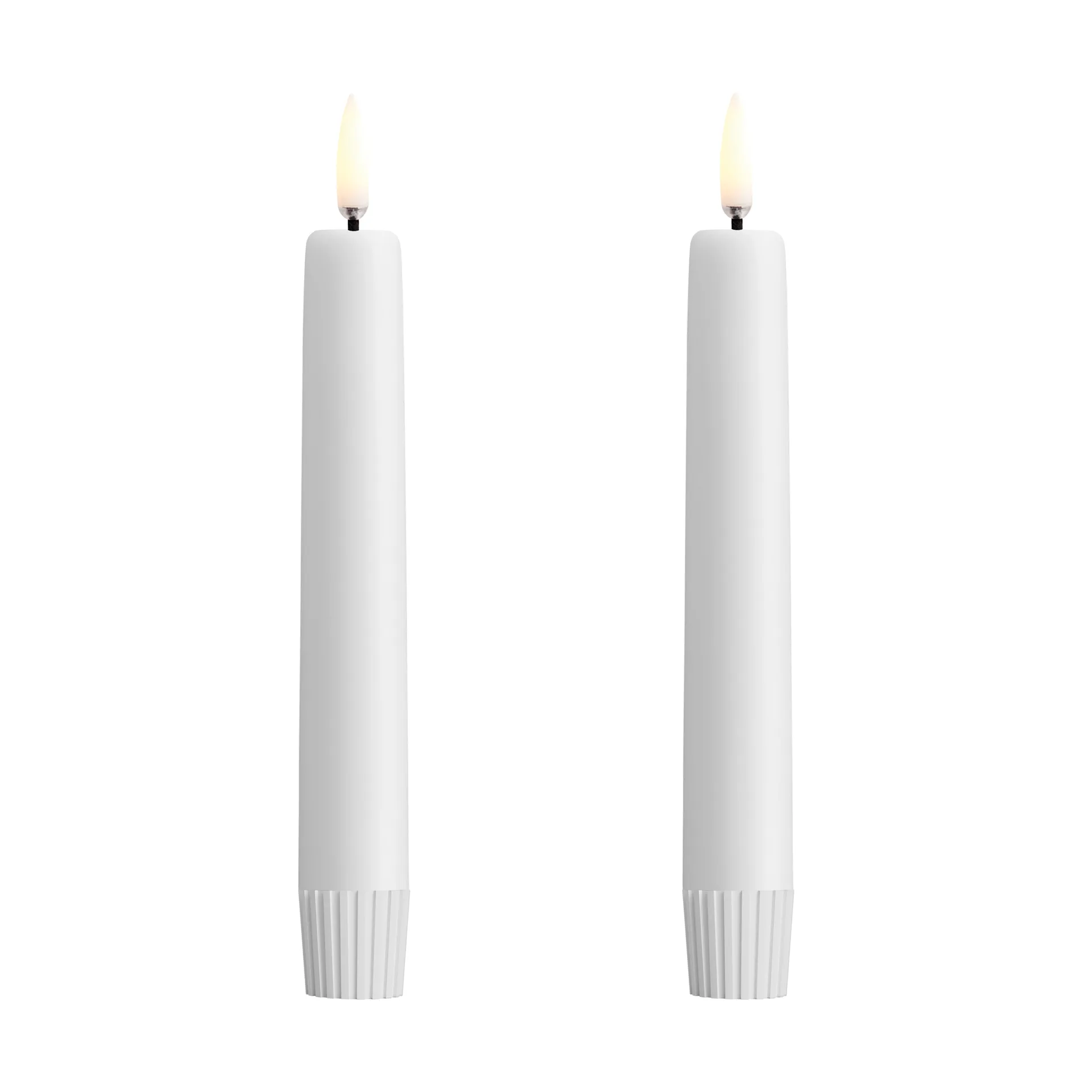 Uyuni LED kaars wit 2-pack, Ø2,3x16,4 cm Uyuni Lighting