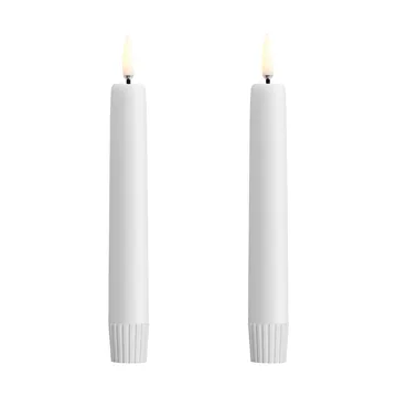 Uyuni LED kaars wit 2-pack - Ø2,3x16,4 cm - Uyuni Lighting