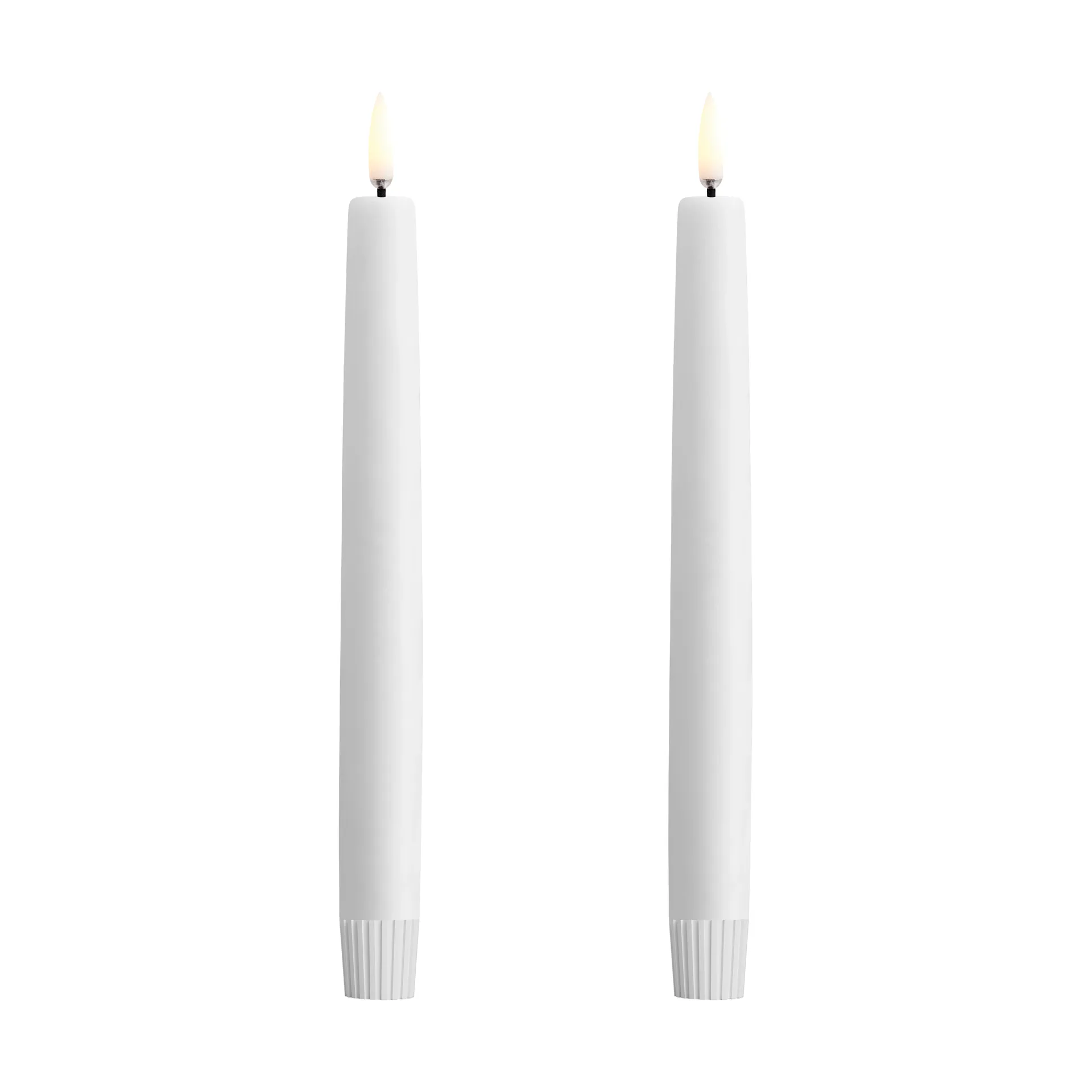 Uyuni LED kaars wit 2-pack, Ø2,3x20 cm Uyuni Lighting