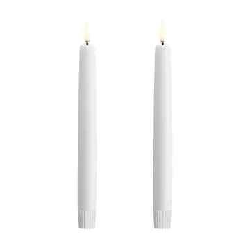 Uyuni LED kaars wit 2-pack - Ø2,3x20 cm - Uyuni Lighting