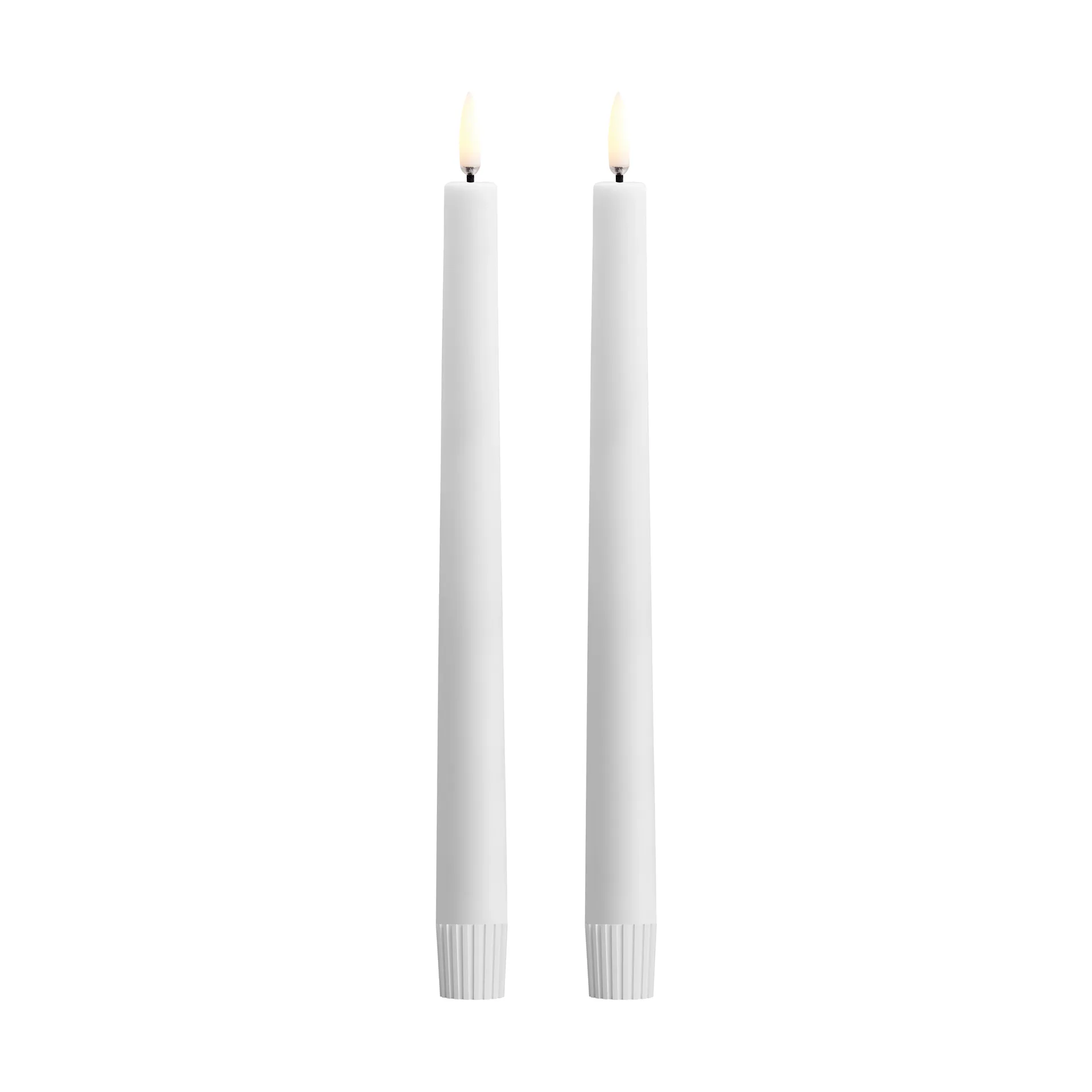 Uyuni LED kaars wit 2-pack, Ø2,3x25,2 cm Uyuni Lighting