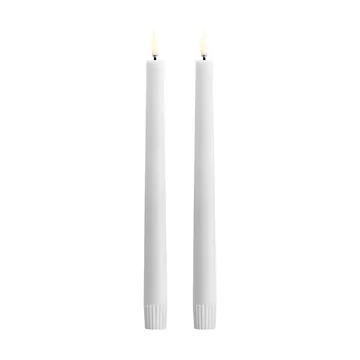 Uyuni LED kaars wit 2-pack - Ø2,3x25,2 cm - Uyuni Lighting