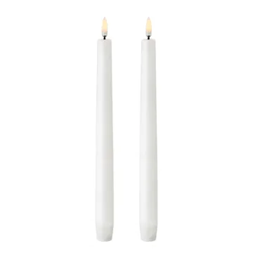 Uyuni LED kaars wit 2-pack - 25,2 cm - Uyuni Lighting