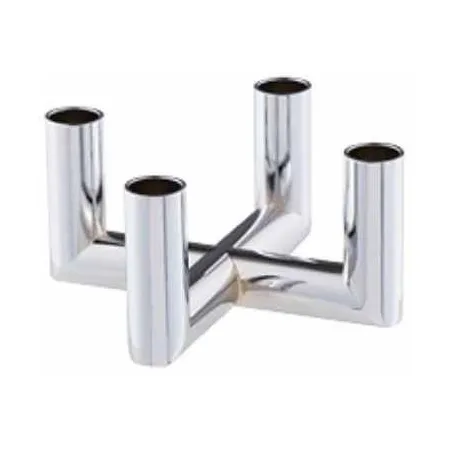 Uyuni Matrix minikandelaar 4 armen, Chroom Uyuni Lighting