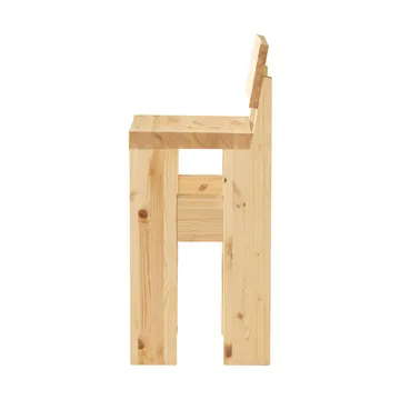 001 Bar Stool barkruk - Mat geolied en gewaxt grenen, 75 cm - Vaarnii