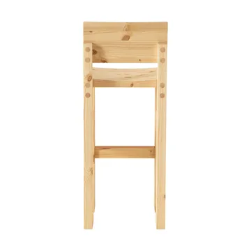 001 Bar Stool barkruk - Mat geolied en gewaxt grenen, 75 cm - Vaarnii