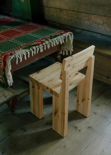 001 Dining Chair stoel - Mat geolied en gewaxt grenen - Vaarnii