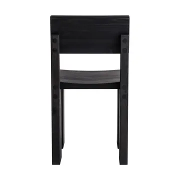 001 Dining Chair stoel - Zwart gebeitst grenen - Vaarnii