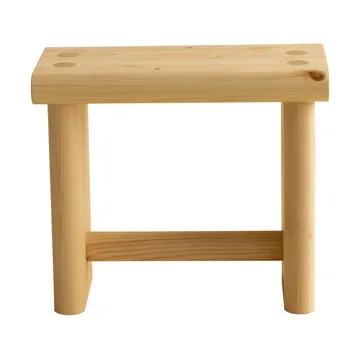 002 Ast Stool kruk - Mat geolied en gewaxt grenen, 55x26x45 cm - Vaarnii