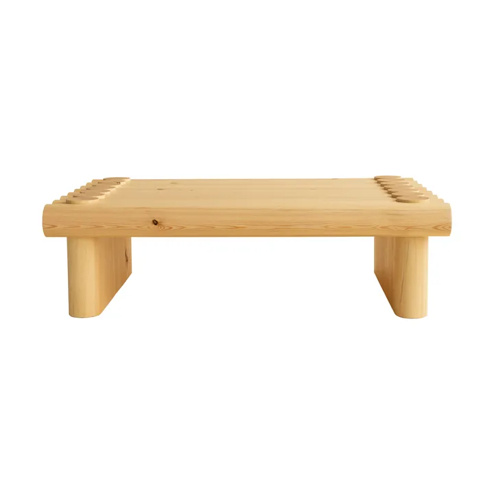 004 Coffee Table salontafel - Mat geolied en gewaxt grenen, 120x80x35 cm - Vaarnii