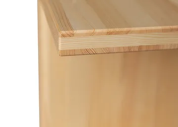 012 Kolmio Bench bank - Mat geolied en gewaxt grenen, 227x42x45 cm - Vaarnii