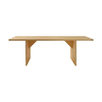 012 Kolmio Dining Table tafel - Mat geolied en gewaxt grenen, 227x95x72 cm - Vaarnii