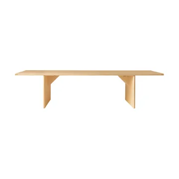012 Kolmio Dining Table tafel - Mat geolied en gewaxt grenen, 305x99x72 cm - Vaarnii