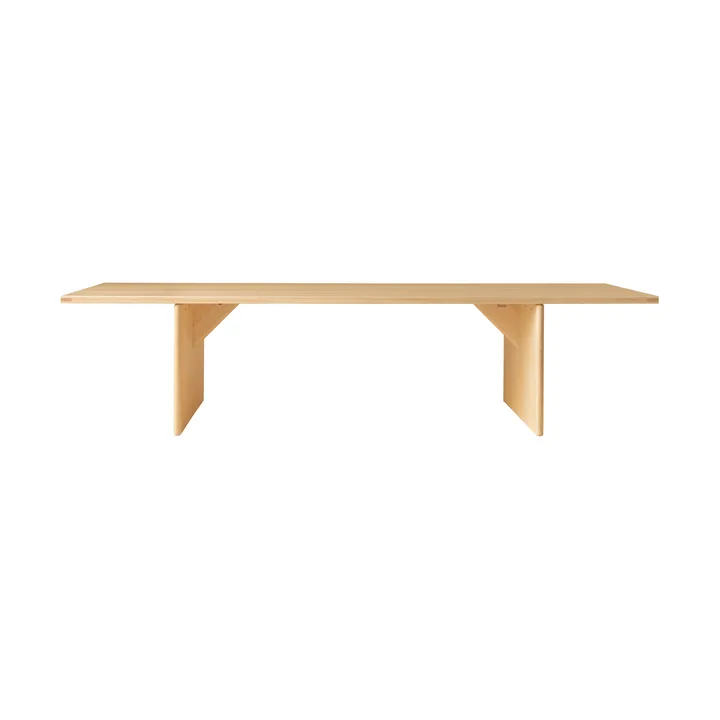 012 Kolmio Dining Table tafel - Mat geolied en gewaxt grenen, 305x99x72 cm - Vaarnii