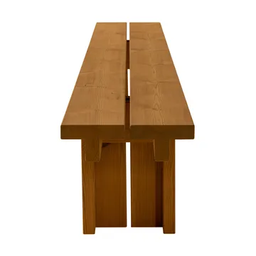 013 Osa Outdoor Bench bank - Warmtebehandeld grenen, 270x37x49 cm - Vaarnii