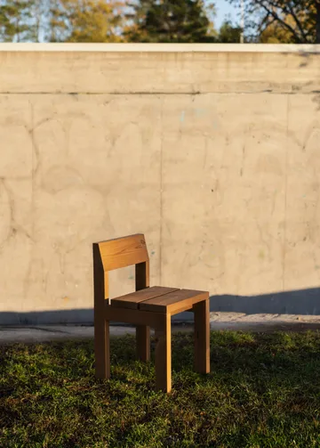 013 Osa Outdoor Dining Chair stoel - Mat geolied en gewaxt grenen - Vaarnii