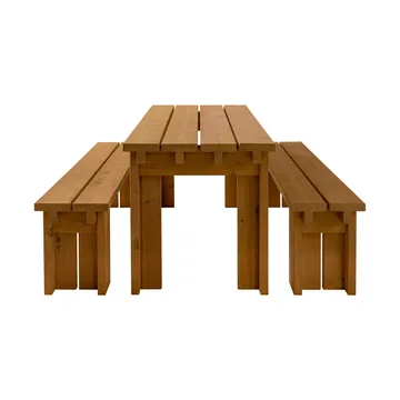 013 Osa Outdoor Table tafel - Warmtebehandeld grenen, 182x75x78 cm - Vaarnii