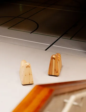 014 Norppa Rocking Toy hobbelpaard - Mat geolied en gewaxt grenen - Vaarnii