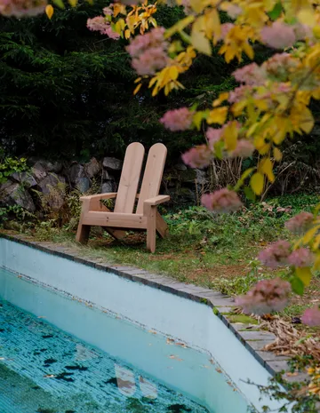 015 Peace Outdoor Lounge Chair loungestoel - Warmtebehandeld grenen - Vaarnii