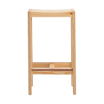 016 Maasto Bar Stool barkruk - Mat geolied en gewaxt grenen, 65 cm - Vaarnii