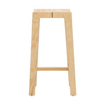 016 Maasto Bar Stool barkruk - Mat geolied en gewaxt grenen, 65 cm - Vaarnii
