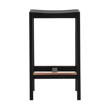 016 Maasto Bar Stool barkruk - Zwart gebeitst grenen, 65 cm - Vaarnii