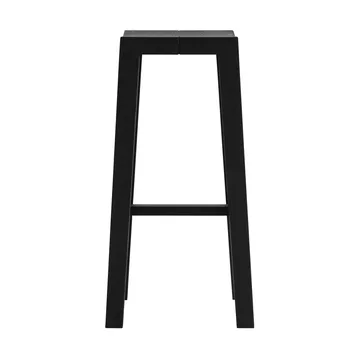 016 Maasto Bar Stool barkruk - Zwart gebeitst grenen, 75 cm - Vaarnii